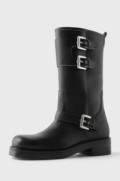 Z3D BOTA BIKER PELE-ZARA Fashion