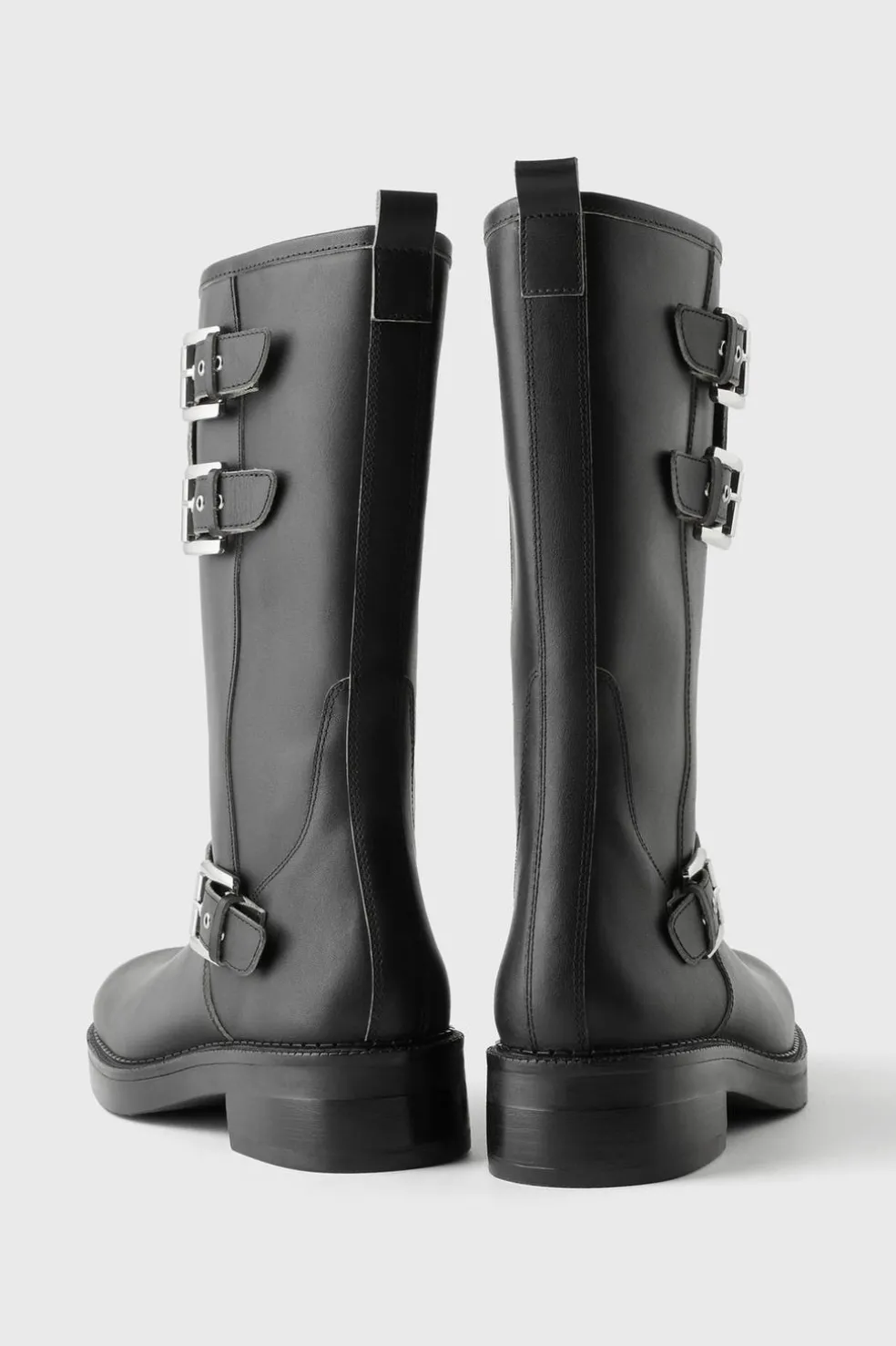 Z3D BOTA BIKER PELE-ZARA Fashion