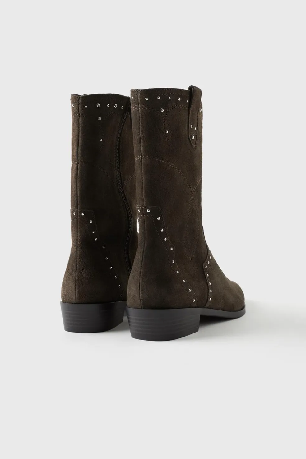 Z3D BOTA COWBOY CAMURÇA TACHAS-ZARA Flash Sale