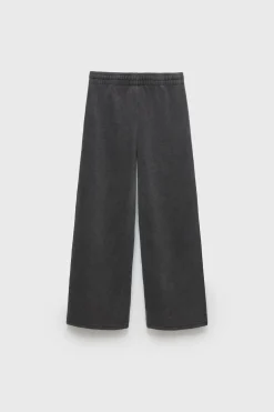 Z3D CALÇAS COM EFEITO LAVADO E TEXTO-ZARA Outlet