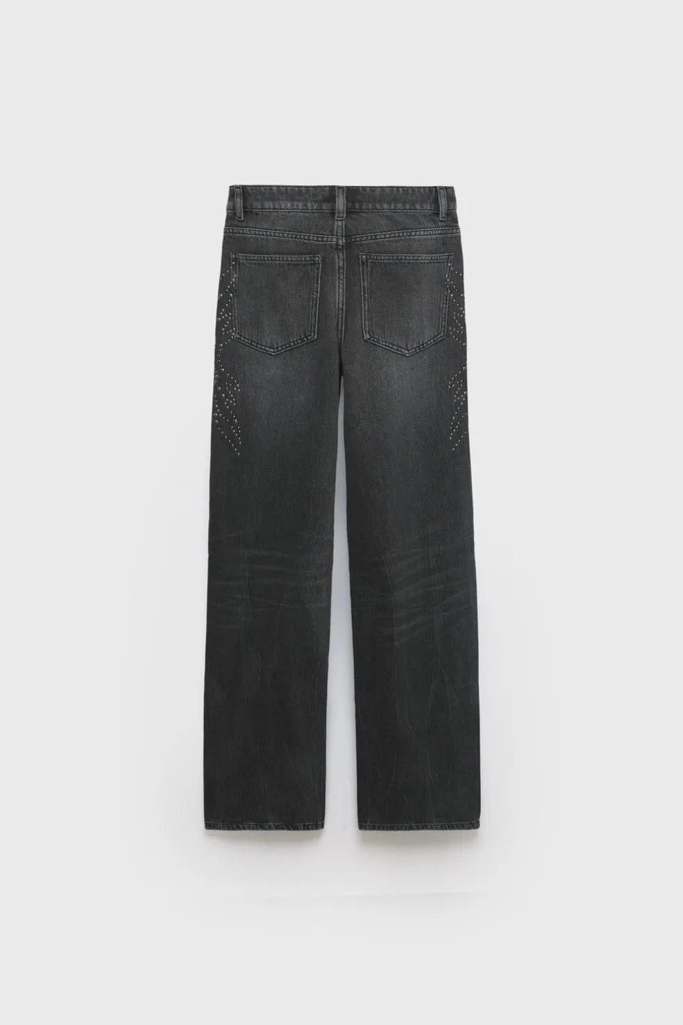 Z3D JEANS WIDE LEG TACHAS-ZARA Online