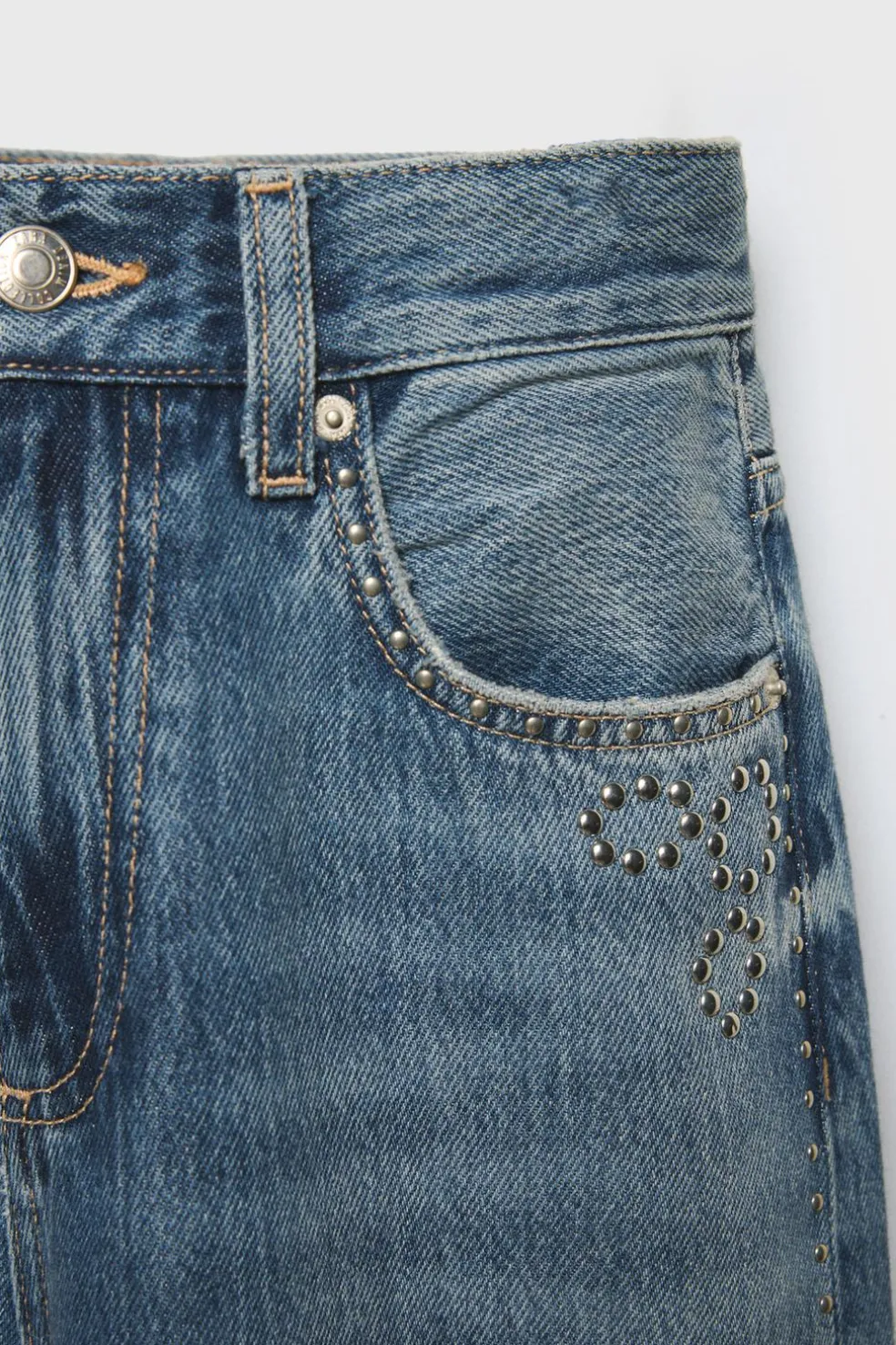 Z3D JEANS WIDE LEG TACHAS-ZARA Best