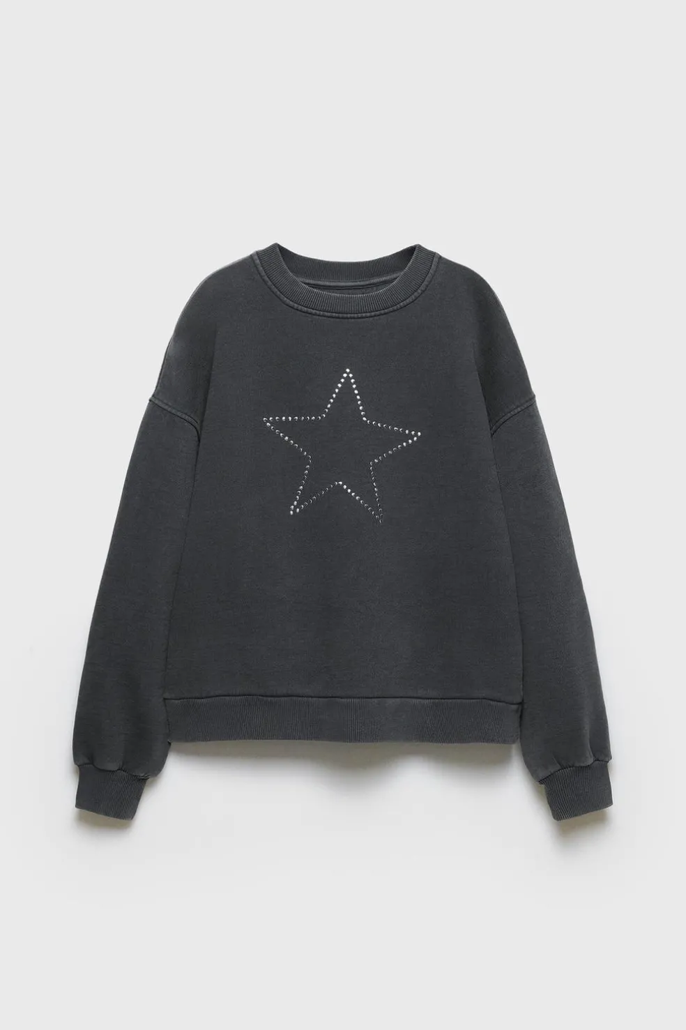 Z3D SWEATSHIRT ESTRELA COM TACHAS-ZARA Store