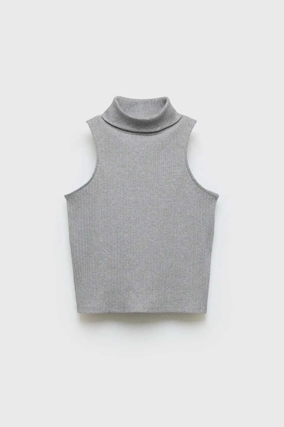 Z3D T-SHIRT COM GOLA DOBRADA-ZARA Clearance